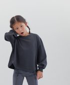 【ローリーズファーム/LOWRYS FARM / KIDS】のUSAソデボリュームプルオーバー 人気、トレンドファッション・服の通販 founy(ファニー) ファッション Fashion キッズファッション KIDS トップス・カットソー Tops/Tees/Kids シンプル Simple ソックス Socks ベーシック Basic ボトム Bottom ラウンド Round thumbnail チャコールグレー18|ID: prp329100004129581 ipo3291000000028534593