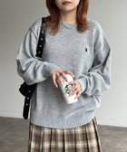 【シーピーシーエム/CPCM】の【U.S. POLO ASSN.】クルーネックニット 人気、トレンドファッション・服の通販 founy(ファニー) ファッション Fashion レディースファッション WOMEN トップス・カットソー Tops/Tshirt ニット Knit Tops イタリア Italy 秋 Autumn/Fall 腕時計 Watch コレクション Collection シンプル Simple セーター Sweater メンズ Mens 冬 Winter A/W・秋冬 Aw・Autumn/Winter・Fw・Fall-Winter thumbnail グレー|ID: prp329100004130605 ipo3291000000028623520