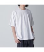 【ナノ ユニバース/nano universe / MEN】のリンクスジャガードコンビTシャツ 半袖 ホワイト|ID: prp329100004130719 ipo3291000000028811192