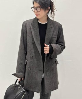 【エーピーストゥディオ/AP STUDIO】のグレンチェックジャケット 人気、トレンドファッション・服の通販 founy(ファニー) ファッション Fashion レディースファッション WOMEN アウター Coat Outerwear ジャケット Jackets コンパクト Compact ジャケット Jacket ダブル Double チェック Check メンズ Mens |ID:prp329100004130751