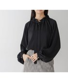 【ナノ ユニバース/nano universe】のフリルカラーボータイブラウス 人気、トレンドファッション・服の通販 founy(ファニー) ファッション Fashion レディースファッション WOMEN トップス・カットソー Tops/Tshirt シャツ/ブラウス Shirts/Blouses ウォッシャブル Washable 今季 This Season ジャケット Jacket デニム Denim フリル Frills ベスト Vest ボトム Bottom リボン Ribbon おすすめ Recommend thumbnail ブラック|ID: prp329100004130826 ipo3291000000028247483