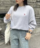 【シーピーシーエム/CPCM】の【U.S. POLO ASSN.】スウェットライクニット 人気、トレンドファッション・服の通販 founy(ファニー) ファッション Fashion レディースファッション WOMEN トップス・カットソー Tops/Tshirt ニット Knit Tops パーカ Sweats スウェット Sweat イタリア Italy 秋 Autumn/Fall 腕時計 Watch コレクション Collection シンプル Simple メンズ Mens 冬 Winter thumbnail グレー|ID: prp329100004130854 ipo3291000000028721738