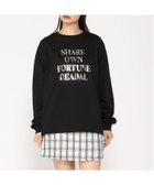 【イング/INGNI】のハクプリントロゴロンT 人気、トレンドファッション・服の通販 founy(ファニー) ファッション Fashion レディースファッション WOMEN トップス・カットソー Tops/Tshirt ロング / Tシャツ T-Shirts クール Cool シルバー Silver シンプル Simple プリント Print メタリック Metallic thumbnail クロ/シルバー|ID: prp329100004130957 ipo3291000000028248804