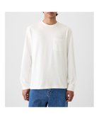 【ギャップ/GAP】のヘビーウェイト ポケットTシャツ 人気、トレンドファッション・服の通販 founy(ファニー) ファッション Fashion レディースファッション WOMEN トップス・カットソー Tops/Tshirt シャツ/ブラウス Shirts/Blouses ロング / Tシャツ T-Shirts パッチ Patch ポケット Pocket 長袖 Long Sleeve thumbnail NEW_OFF_WHITE_OPT1|ID: prp329100004130970 ipo3291000000028937154