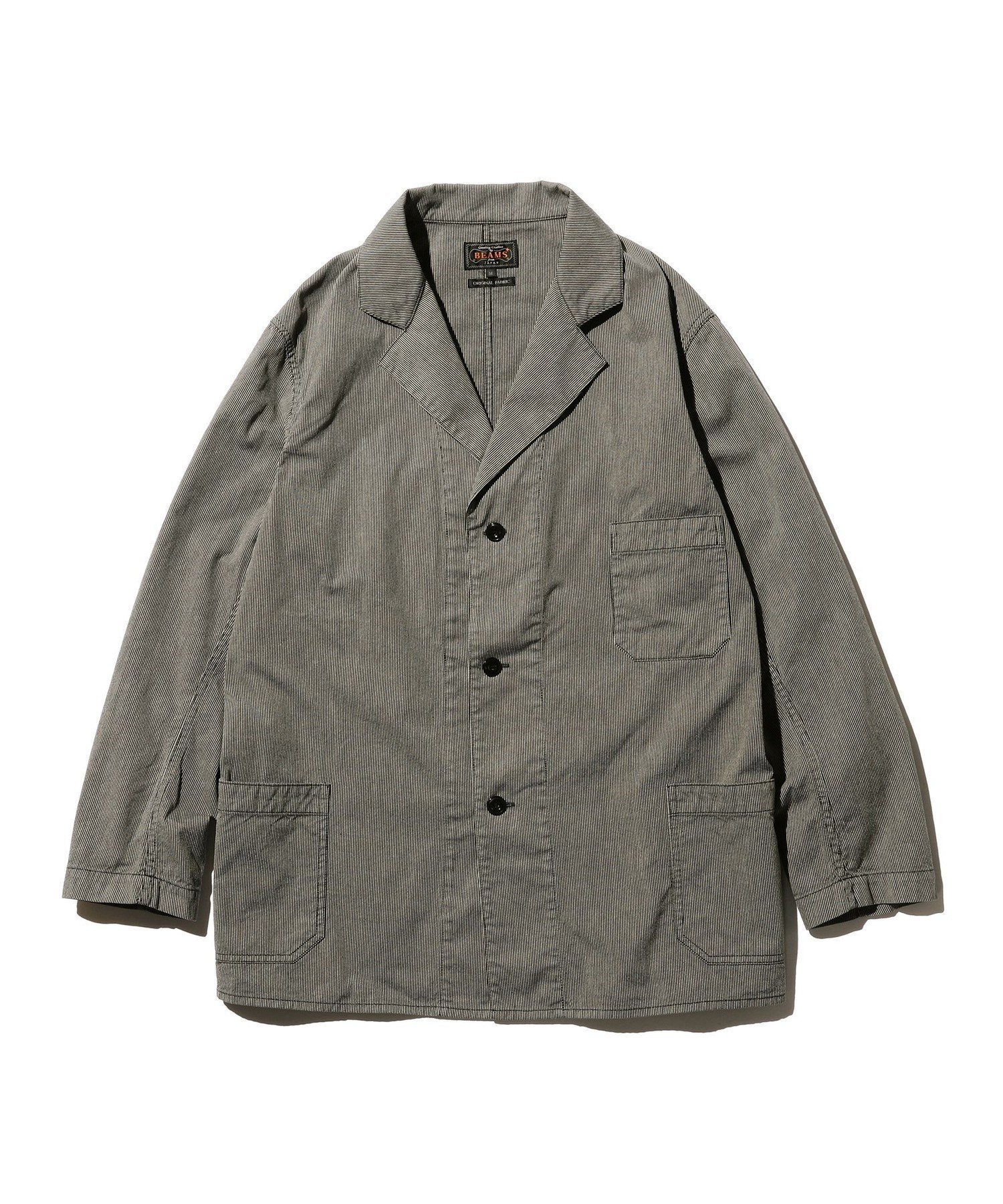 【ビームス/BEAMS / MEN】のBEAMS PLUS / コードレーン 3ボタン ワークジャケット インテリア・キッズ・メンズ・レディースファッション・服の通販 founy(ファニー) 　ファッション　Fashion　メンズファッション　MEN　ジャケット　Jacket　パターン　Pattern　ワーク　Work　NAVY|ID: prp329100004131029 ipo3291000000028249526