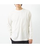 【その他のブランド/Other】のラウンドヘム クルーネック 長袖 Tシャツ WHITE|ID: prp329100004131243 ipo3291000000028793333