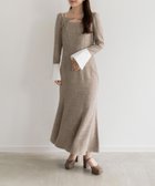 【ランダ/RANDA】のレイヤードスリーブキャミワンピース 人気、トレンドファッション・服の通販 founy(ファニー) ファッション Fashion レディースファッション WOMEN ワンピース Dress キャミワンピース No Sleeve Dresses カフス Cuffs キャミワンピース Cami Dress クラシカル Classical チェーン Chain フロント Front マーメイド Mermaid thumbnail BROWN|ID: prp329100004131251 ipo3291000000028251288