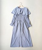 【レトロガール/RETRO GIRL】のラッフルリボンOP 人気、トレンドファッション・服の通販 founy(ファニー) ファッション Fashion レディースファッション WOMEN ワンピース Dress おすすめ Recommend ガーリー Girly シャーリング Shirring パイピング Piping ラッフル Raffle リボン Ribbon thumbnail ブルー/柄|ID: prp329100004131284 ipo3291000000028251518