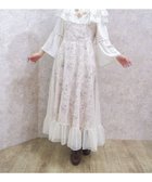 【アクシーズファム/axes femme】のオーナメント柄レース重ワンピース 人気、トレンドファッション・服の通販 founy(ファニー) ファッション Fashion レディースファッション WOMEN ワンピース Dress おすすめ Recommend アクセサリー Accessories インナー Inner エレガント 上品 Elegant シャーリング Shirring チュール Tulle フィット Fit フレア Flare プリント Print リボン Ribbon レース Race ヴィンテージ Vintage thumbnail ベージュ|ID: prp329100004131309 ipo3291000000028251640