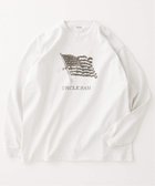 【ジャーナルスタンダード レリューム/JOURNAL STANDARD relume / MEN】の【NATION BRANKS / ネーションブランクス】プリントロングスリーブTシャツ 人気、トレンドファッション・服の通販 founy(ファニー) ファッション Fashion メンズファッション MEN 2024年 2024 2024春夏・S/S Ss,Spring/Summer,2024 アンクル Uncle グラフィック Graphic ダメージ Damage プリント Print モチーフ Motif ヴィンテージ Vintage 長袖 Long Sleeve thumbnail ベージュ A|ID: prp329100004131315 ipo3291000000028793837