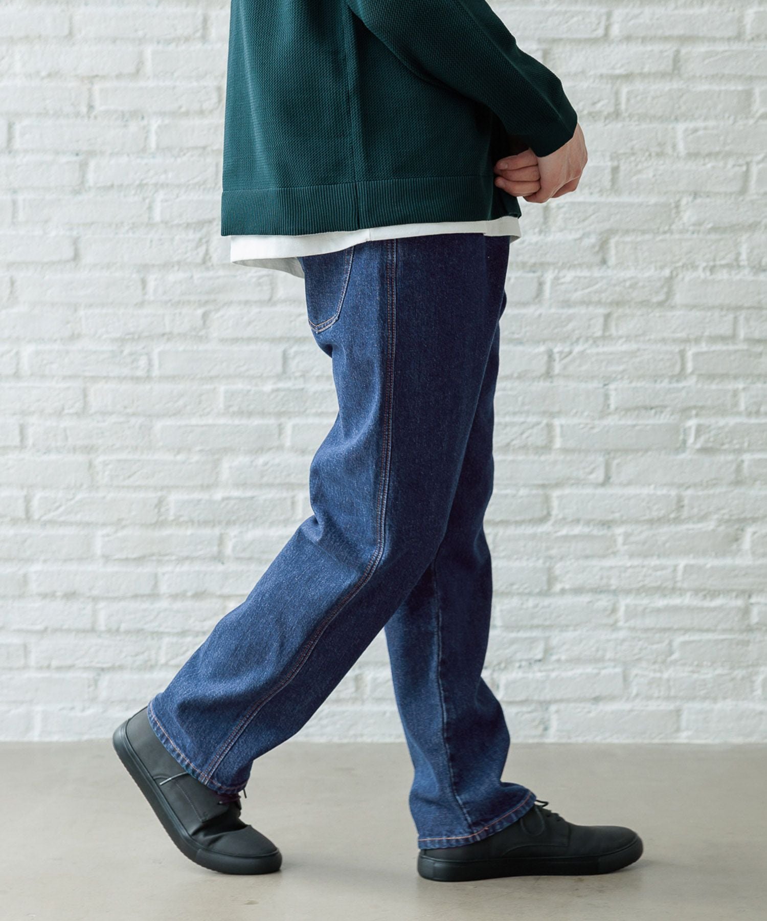 【グローバルワーク/GLOBAL WORK / MEN】のGOODデニムレギュラーパンツ/M/975722 人気、トレンドファッション・服の通販 founy(ファニー) 　ファッション　Fashion　メンズファッション　MEN　ボトムス　Bottoms/Men　おすすめ　Recommend　クッション　Cushion　スタンダード　Standard　ストレッチ　Stretch　ストレート　Straight　ダブル　Double　デニム　Denim　フィット　Fit　 other-1|ID: prp329100004131447 ipo3291000000028545430