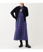 【アフタヌーンティー リビング/Afternoon Tea LIVING】のタータンチェック柄切替ワンピース/Afternoon Tea Original Tartans 人気、トレンドファッション・服の通販 founy(ファニー) ファッション Fashion レディースファッション WOMEN ワンピース Dress カーディガン Cardigan ギャザー Gather 切替 Switching チェック Check パープル Purple thumbnail パープル|ID: prp329100004132726 ipo3291000000028604564