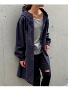 【ジュノア/JUNOAH】のフード付きロングジャケット 人気、トレンドファッション・服の通販 founy(ファニー) ファッション Fashion レディースファッション WOMEN アウター Coat Outerwear ジャケット Jackets ジャケット Jacket ロング Long thumbnail ネイビー|ID: prp329100004132755 ipo3291000000028278353