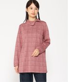 【クロコダイル/CROCODILE】のCROCODILE LADIES/襟デザイン 格子柄 カットチュニック 人気、トレンドファッション・服の通販 founy(ファニー) ファッション Fashion レディースファッション WOMEN トップス・カットソー Tops/Tshirt アシンメトリー Asymmetry チェック Check チュニック Tunic ローズ Rose thumbnail ローズピンク|ID: prp329100004132765 ipo3291000000028718372