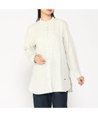 【クロコダイル/CROCODILE】のCROCODILE LADIES/ダブルガーゼ チェック チュニック 人気、トレンドファッション・服の通販 founy(ファニー) ファッション Fashion レディースファッション WOMEN トップス・カットソー Tops/Tshirt ダブル Double チェック Check チュニック Tunic thumbnail ライトグレー|ID: prp329100004132767 ipo3291000000028718048