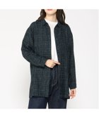 【クロコダイル/CROCODILE】のCROCODILE LADIES/ツイル チェック柄 チュニック 人気、トレンドファッション・服の通販 founy(ファニー) ファッション Fashion レディースファッション WOMEN トップス・カットソー Tops/Tshirt イエロー Yellow シンプル Simple チェック Check チュニック Tunic ツイル Twill デニム Denim 吸水 Water Absorption thumbnail ダークグリーン|ID: prp329100004132771 ipo3291000000028718054