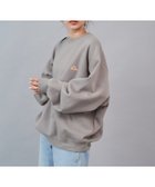 【フリークスストア/FREAK'S STORE】の別注 裏起毛 ワンポイント クルーネック スウェット【限定展開】 24AW グレージュ|ID: prp329100004132831 ipo3291000000029249481