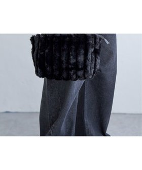 【ノッチ/notch】のファー2WAYトートバッグ 人気、トレンドファッション・服の通販 founy(ファニー) ファッション Fashion レディースファッション WOMEN バッグ Bag ショルダー Shoulder ストライプ Stripe フェイクファー Faux Fur フェイクレザー Faux Leather エレガント 上品 Elegant |ID:prp329100004132852