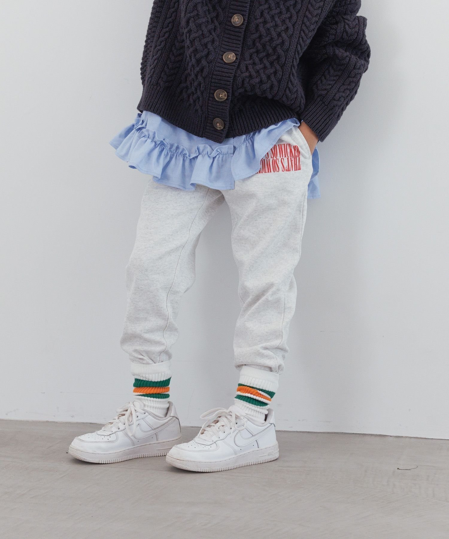 【ローリーズファーム/LOWRYS FARM / KIDS】のウラケジョグパンツ インテリア・キッズ・メンズ・レディースファッション・服の通販 founy(ファニー) 　ファッション　Fashion　キッズファッション　KIDS　ボトムス　Bottoms/Kids　おすすめ　Recommend　ジャケット　Jacket　セットアップ　Set Up　定番　Standard　ライトグレー12|ID: prp329100004132914 ipo3291000000028546930