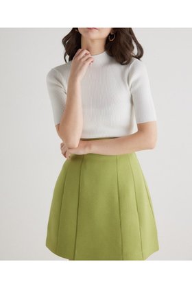 【リエンダ/rienda】の2WAYハーフSLVH/NウォッシャブルKnit TOP 人気、トレンドファッション・服の通販 founy(ファニー) ファッション Fashion レディースファッション WOMEN トップス・カットソー Tops/Tshirt ニット Knit Tops おすすめ Recommend ウォッシャブル Washable クール Cool ハイネック High Neck ハーフ Half ベーシック Basic |ID:prp329100004132984