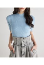 【リエンダ/rienda】の2WAYハーフSLVH/NウォッシャブルKnit TOP 人気、トレンドファッション・服の通販 founy(ファニー) ファッション Fashion レディースファッション WOMEN トップス・カットソー Tops/Tshirt ニット Knit Tops おすすめ Recommend ウォッシャブル Washable クール Cool ハイネック High Neck ハーフ Half ベーシック Basic thumbnail BLU|ID: prp329100004132984 ipo3291000000028279903