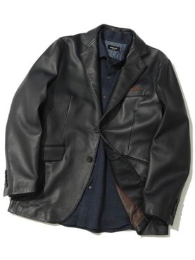 【メンズビギトーキョー/Men's Bigi / MEN】のクロームタンニングレザージャケット 人気、トレンドファッション・服の通販 founy(ファニー) ファッション Fashion メンズファッション MEN スラックス Slacks スーツ Suit デニム Denim フォーマル Formal ベーシック Basic ポケット Pocket ライダースジャケット Riders Jacket A/W・秋冬 Aw・Autumn/Winter・Fw・Fall-Winter おすすめ Recommend エレガント 上品 Elegant |ID:prp329100004133068