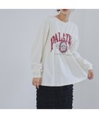 【コーエン/COEN】の【WEB限定】天竺シャーリングロゴTシャツ OFF WHITE|ID:prp329100004133401