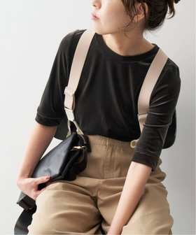 【スピック&スパン/Spick & Span】の《追加 》ベロアハーフスリーブプルオーバー 人気、トレンドファッション・服の通販 founy(ファニー) ファッション Fashion レディースファッション WOMEN トップス・カットソー Tops/Tshirt プルオーバー Pullover ベロア Velour 人気 Popularity 再入荷 Restock/Back In Stock/Re Arrival |ID:prp329100004133654