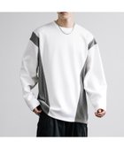 【ロッキーモンロー/Rocky Monroe】のメローステッチ・異素材切替長袖Tシャツ 人気、トレンドファッション・服の通販 founy(ファニー) ファッション Fashion レディースファッション WOMEN トップス・カットソー Tops/Tshirt シャツ/ブラウス Shirts/Blouses ロング / Tシャツ T-Shirts カーゴパンツ Cargo Pants 切替 Switching 吸水 Water Absorption シンプル Simple ストレッチ Stretch デニム Denim トレンド Trend 長袖 Long Sleeve フォルム Form プリーツ Pleats メンズ Mens リラックス Relax おすすめ Recommend thumbnail B-1.オフ|ID: prp329100004133760 ipo3291000000028282868