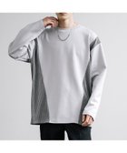 【ロッキーモンロー/Rocky Monroe】のメローステッチ・異素材切替長袖Tシャツ 人気、トレンドファッション・服の通販 founy(ファニー) ファッション Fashion レディースファッション WOMEN トップス・カットソー Tops/Tshirt シャツ/ブラウス Shirts/Blouses ロング / Tシャツ T-Shirts カーゴパンツ Cargo Pants 切替 Switching 吸水 Water Absorption シンプル Simple ストレッチ Stretch デニム Denim トレンド Trend 長袖 Long Sleeve フォルム Form プリーツ Pleats メンズ Mens リラックス Relax おすすめ Recommend thumbnail B-2.L.グレー|ID: prp329100004133760 ipo3291000000028282869