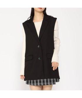 【イング/INGNI】 T/Rベスト人気、トレンドファッション・服の通販 founy(ファニー) ファッション Fashion レディースファッション WOMEN アウター Coat Outerwear トップス・カットソー Tops/Tshirt ベスト/ジレ Gilets/Vests シンプル Simple スリット Slit ドレープ Drape フラップ Flap フロント Front ベスト Vest ベーシック Basic ポケット Pocket エレガント 上品 Elegant |ID:prp329100004133796