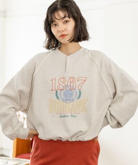 【ニコアンド/niko and】 アソートロゴヘンリーネックプルオーバー人気、トレンドファッション・服の通販 founy(ファニー) ファッション Fashion レディースファッション WOMEN トップス・カットソー Tops/Tshirt プルオーバー Pullover おすすめ Recommend インナー Inner スウェット Sweat バランス Balance フロント Front プリント Print ロング Long |ID:prp329100004133853