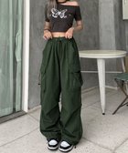 【ミニミニストア/miniministore】のカーゴパンツ ジョガーパンツ レディース 人気、トレンドファッション・服の通販 founy(ファニー) ファッション Fashion レディースファッション WOMEN パンツ Pants 春 Spring カーゴパンツ Cargo Pants クロップド Cropped スポーツ Sports トレンド Trend ドローストリング Drawstring フェミニン Feminine フラップ Flap ポケット Pocket ミリタリー Military ロング Long S/S・春夏 Ss・Spring/Summer 夏 Summer thumbnail ダークグリーン|ID: prp329100004133933 ipo3291000000028284188