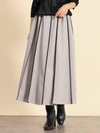 【ヴァン/Vin】のパイピングフレアスカート 人気、トレンドファッション・服の通販 founy(ファニー) ファッション Fashion レディースファッション WOMEN スカート Skirt Aライン/フレアスカート Flared A-Line Skirts おすすめ Recommend ストライプ Stripe パイピング Piping フレア Flare 冬 Winter thumbnail グレー|ID: prp329100004134023 ipo3291000000028770024