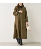 【マイカ ディール/MICA & DEAL】のスキッパーフレアワンピース 人気、トレンドファッション・服の通販 founy(ファニー) ファッション Fashion レディースファッション WOMEN ワンピース Dress 秋 Autumn/Fall カフス Cuffs ストレッチ Stretch タンク Tank タートルネック Turtleneck バランス Balance フレア Flare マニッシュ Mannish 冬 Winter thumbnail KHAKI|ID: prp329100004134084 ipo3291000000028284966