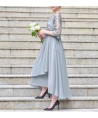 【ガール/GIRL】の花柄レース切替ミモレ丈フレアロング 結婚式 ワンピース パーティードレス BGRY|ID: prp329100004134104 ipo3291000000028585294