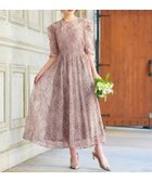 【ガール/GIRL】のパフスリーブ総レースフレアロング丈 結婚式 ワンピース パーティードレス PK|ID: prp329100004134107 ipo3291000000028285063