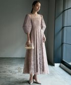 【ガール/GIRL】のパフスリーブ総レースロング丈 結婚式 ワンピース パーティードレス 人気、トレンドファッション・服の通販 founy(ファニー) ファッション Fashion レディースファッション WOMEN ワンピース Dress ドレス Party Dresses スリーブ Sleeve ドレス Dress パイピング Piping フレア Flare ヨーク Yoke リボン Ribbon レース Race ロング Long 再入荷 Restock/Back In Stock/Re Arrival エレガント 上品 Elegant 結婚式 Wedding Ceremony 二次会 Wedding Party thumbnail PKBE|ID: prp329100004134111 ipo3291000000028285084