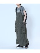 【ラシュッド/LASUD】のシャーリングデザインジャンパースカート 人気、トレンドファッション・服の通販 founy(ファニー) ファッション Fashion レディースファッション WOMEN スカート Skirt シャーリング Shirring ショルダー Shoulder スポーツ Sports トレンド Trend ミックス Mix ミリタリー Military ロング Long thumbnail チャコールグレー|ID: prp329100004134124 ipo3291000000028285147