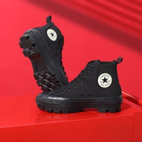 【コンバース/CONVERSE】の【CONVERSE 公式】ALL STAR SIDEGORE CHUNK HI/【コンバース 公式】オールスター サイドゴア チャンク HI 厚底 ハイカット 人気、トレンドファッション・服の通販 founy(ファニー) ファッション Fashion レディースファッション WOMEN キャンバス Canvas 厚底 Platforms |ID:prp329100004134625