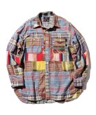 【ビームス/BEAMS / MEN】のインディアン フランネル パッチワーク ワークシャツ 人気、トレンドファッション・服の通販 founy(ファニー) ファッション Fashion メンズファッション MEN インド India クラシック Classic チェック Check ツイル Twill ネイティブ Native パッチワーク Patchwork フィット Fit ワーク Work thumbnail MULTI|ID: prp329100004134748 ipo3291000000028296547