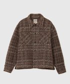 【ロペ/ROPE'】の【COOHEM】VELVET CHECK TWEED JACKET ダークブラウン(20)|ID: prp329100004134864 ipo3291000000028805307