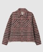 【ロペ/ROPE'】の【COOHEM】VELVET CHECK TWEED JACKET オレンジ系(71)|ID: prp329100004134864 ipo3291000000028805309