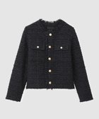 【ロペ/ROPE'】の【COOHEM】BASIC TWEED JACKET 人気、トレンドファッション・服の通販 founy(ファニー) ファッション Fashion レディースファッション WOMEN アウター Coat Outerwear ジャケット Jackets カーディガン Cardigan ジャケット Jacket ツイード Tweed フラップ Flap ベーシック Basic ポケット Pocket 別注 Special Order A/W・秋冬 Aw・Autumn/Winter・Fw・Fall-Winter 冬 Winter thumbnail ネイビー(40)|ID: prp329100004134868 ipo3291000000028804927