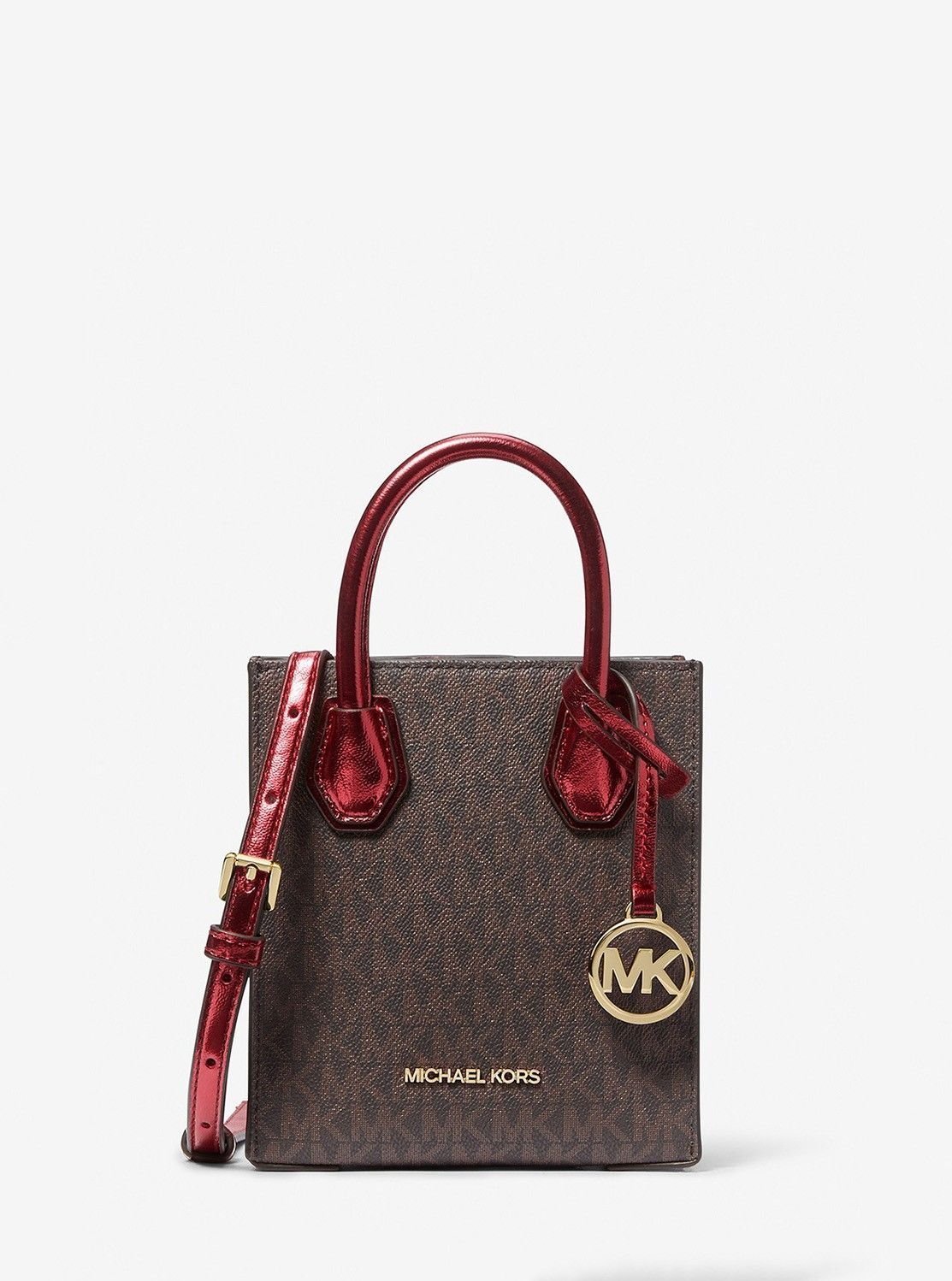 【マイケルコース/MICHAEL KORS】のMERCER ショッパートート クロスボディ エクストラスモール - MKシグネチャー マイケルコース 人気、トレンドファッション・服の通販 founy(ファニー) 　ファッション　Fashion　レディースファッション　WOMEN　バッグ　Bag　コレクション　Collection　ラグジュアリー　Luxury　 other-1|ID: prp329100004134879 ipo3291000000028385426