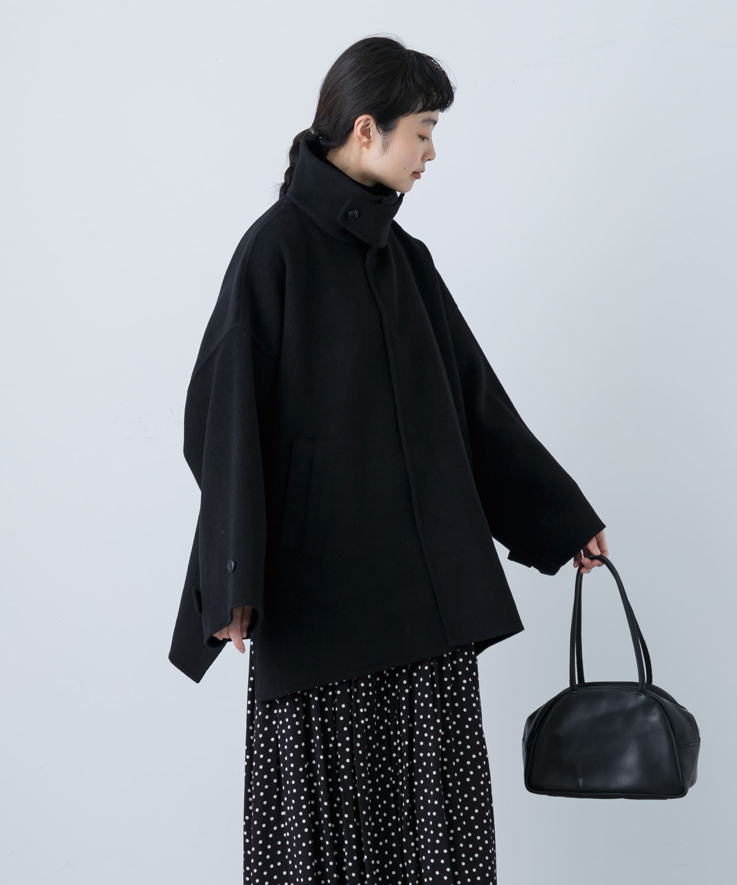 【かぐれ/kagure / URBAN RESEARCH】のウールスタンドショートコート 人気、トレンドファッション・服の通販 founy(ファニー) 　ファッション　Fashion　レディースファッション　WOMEN　アウター　Coat Outerwear　コート　Coats　インナー　Inner　カットソー　Cut And Sew　ショート　Short　シンプル　Simple　スタンド　Stand　ポケット　Pocket　マフラー　Scarf　A/W・秋冬　Aw・Autumn/Winter・Fw・Fall-Winter　冬　Winter　2024年　2024　エレガント 上品　Elegant　2024-2025秋冬・A/W　Aw/Autumn/Winter/Fw/Fall/2024-2025　 other-1|ID: prp329100004135005 ipo3291000000028940081