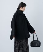 【かぐれ/kagure / URBAN RESEARCH】のウールスタンドショートコート 人気、トレンドファッション・服の通販 founy(ファニー) ファッション Fashion レディースファッション WOMEN アウター Coat Outerwear コート Coats インナー Inner カットソー Cut And Sew ショート Short シンプル Simple スタンド Stand ポケット Pocket マフラー Scarf A/W・秋冬 Aw・Autumn/Winter・Fw・Fall-Winter 冬 Winter 2024年 2024 エレガント 上品 Elegant 2024-2025秋冬・A/W Aw/Autumn/Winter/Fw/Fall/2024-2025 thumbnail BLACK|ID: prp329100004135005 ipo3291000000028940082