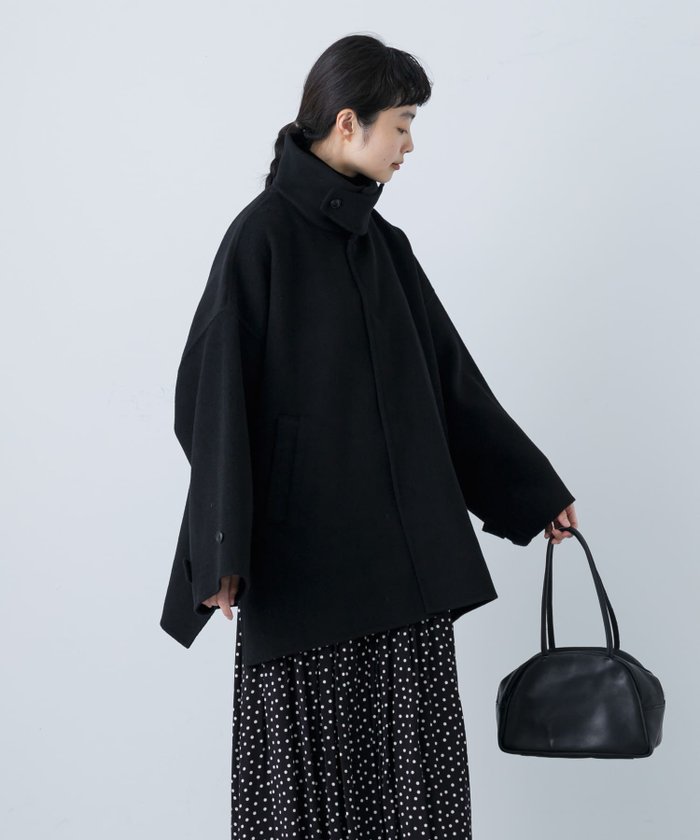 【かぐれ/kagure / URBAN RESEARCH】のウールスタンドショートコート インテリア・キッズ・メンズ・レディースファッション・服の通販 founy(ファニー) https://founy.com/ ファッション Fashion レディースファッション WOMEN アウター Coat Outerwear コート Coats インナー Inner カットソー Cut And Sew ショート Short シンプル Simple スタンド Stand ポケット Pocket マフラー Scarf A/W・秋冬 Aw・Autumn/Winter・Fw・Fall-Winter 冬 Winter 2024年 2024 エレガント 上品 Elegant 2024-2025秋冬・A/W Aw/Autumn/Winter/Fw/Fall/2024-2025 |ID: prp329100004135005 ipo3291000000029301171