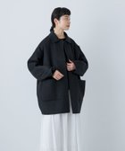 【かぐれ/kagure / URBAN RESEARCH】のウールステンカラーショートコート 人気、トレンドファッション・服の通販 founy(ファニー) ファッション Fashion レディースファッション WOMEN アウター Coat Outerwear コート Coats インナー Inner カットソー Cut And Sew ショート Short シンプル Simple ポケット Pocket A/W・秋冬 Aw・Autumn/Winter・Fw・Fall-Winter 冬 Winter おすすめ Recommend 2024年 2024 エレガント 上品 Elegant 2024-2025秋冬・A/W Aw/Autumn/Winter/Fw/Fall/2024-2025 thumbnail CHARCOAL|ID: prp329100004135008 ipo3291000000028940131