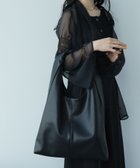 【ハレ/HARE】の【LADIES】シンセティックレザーショッパートートバッグ 人気、トレンドファッション・服の通販 founy(ファニー) ファッション Fashion レディースファッション WOMEN バッグ Bag ポケット Pocket リップ Lip ビジネス 仕事 通勤 Business thumbnail ブラック09|ID: prp329100004135012 ipo3291000000028299021